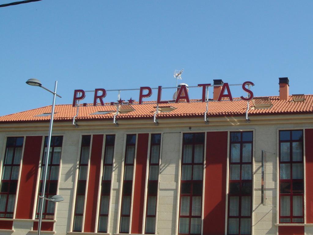 Pensión Residencial Platas O Pedrouzo Exterior foto