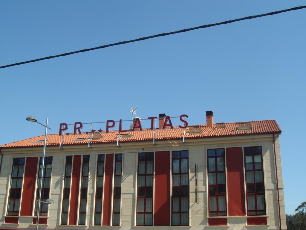 Pensión Residencial Platas O Pedrouzo Exterior foto