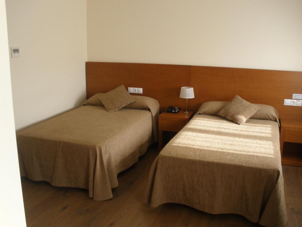 Pensión Residencial Platas O Pedrouzo Quarto foto